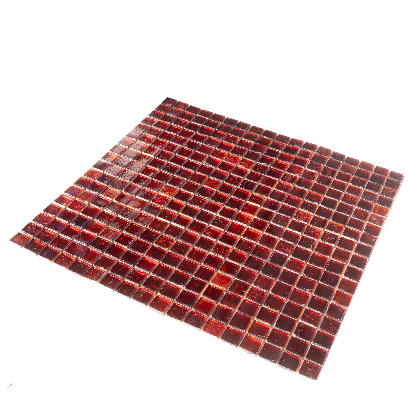 Ruby Red 12x12 Glossy Uniform Square Glass Mosaic Tile (20 pack, 18.69 sq ft/case)