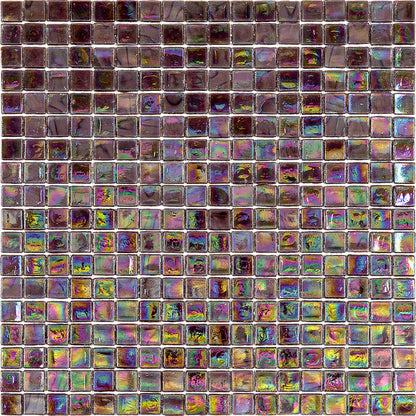 Wine Red 12x12 Glossy Uniform Square Glass Mosaic Tile (20 pack, 18.69 sq ft/case) - Sample