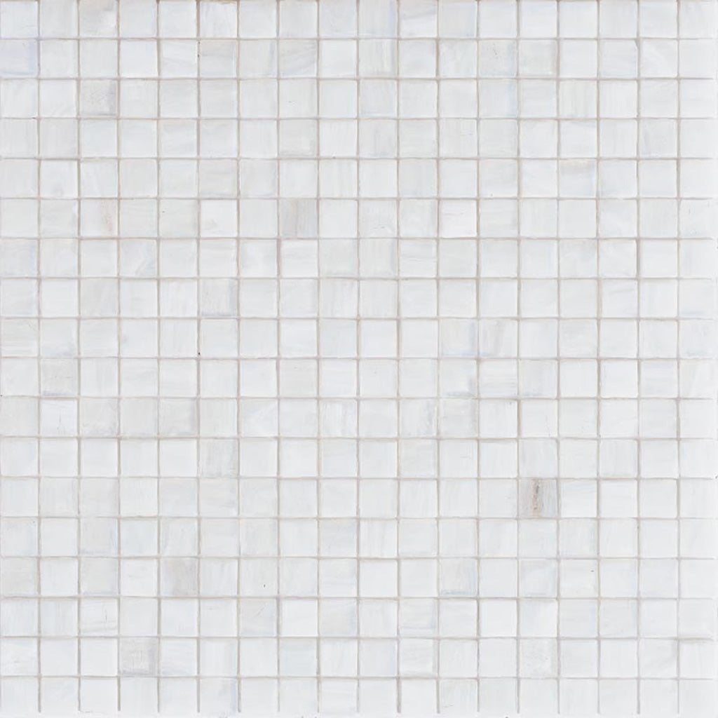 White Dove 12x12 Glossy Uniform Square Glass Mosaic Tile (20 pack, 18.69 sq ft/case)