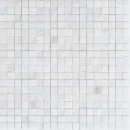 White Dove 12x12 Glossy Uniform Square Glass Mosaic Tile (20 pack, 18.69 sq ft/case)