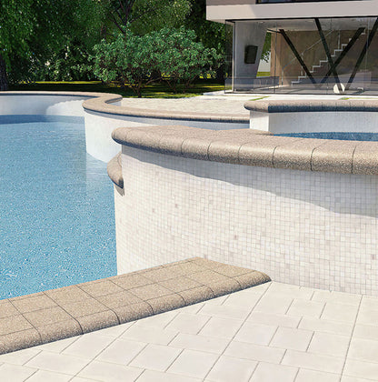 White Dove 12x12 Glossy Uniform Square Glass Mosaic Tile (20 pack, 18.69 sq ft/case) - Sample