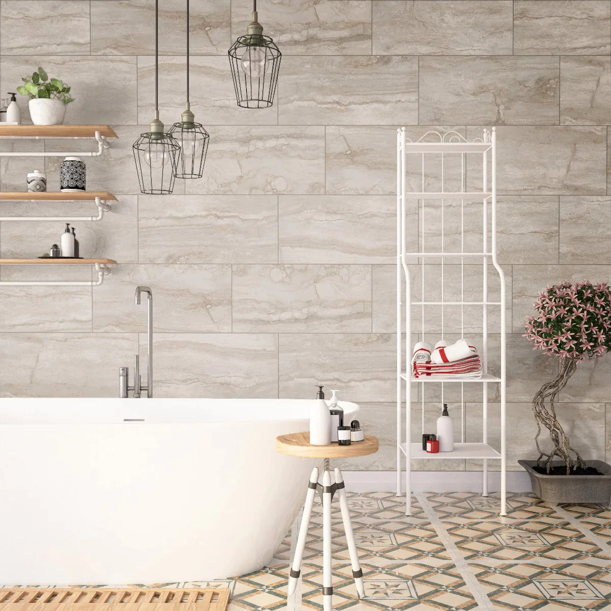 MSI Bernini Camo Porcelain Wall and Floor Tile