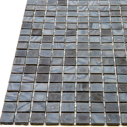 Mouse Gray 12x12 Glossy Uniform Square Glass Mosaic Tile (20 pack, 18.69 sq ft/case)