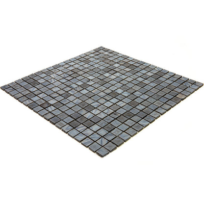 Mouse Gray 12x12 Glossy Uniform Square Glass Mosaic Tile (20 pack, 18.69 sq ft/case)