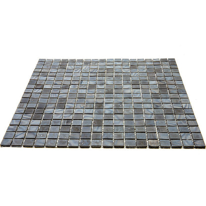 Mouse Gray 12x12 Glossy Uniform Square Glass Mosaic Tile (20 pack, 18.69 sq ft/case)