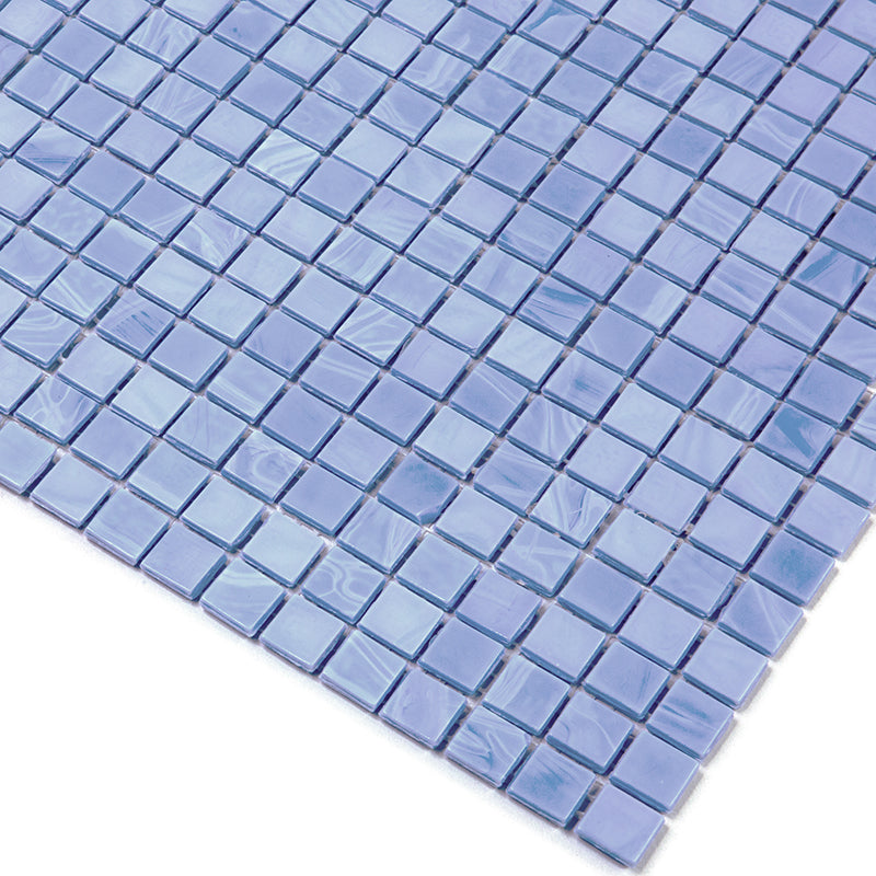 Baby Blue 12x12 Glossy Uniform Square Glass Mosaic Tile (20 pack, 18.69 sq ft/case) - Sample