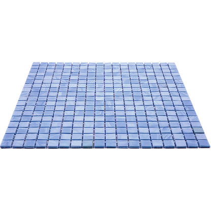 Baby Blue 12x12 Glossy Uniform Square Glass Mosaic Tile (20 pack, 18.69 sq ft/case)