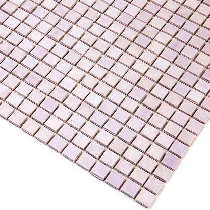 Lavander 12x12 Glossy Uniform Square Glass Mosaic Tile (20 pack, 18.69 sq ft/case) - Sample