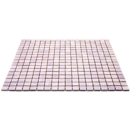 Lavander 12x12 Glossy Uniform Square Glass Mosaic Tile (20 pack, 18.69 sq ft/case)