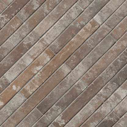 MSI Brickstone Rustique Red Brick Matte Porcelain Wall and Floor Tile