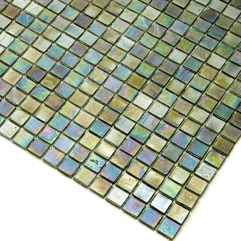 Tortilla Brown 12x12 Glossy Uniform Square Glass Mosaic Tile (20 pack, 18.69 sq ft/case)