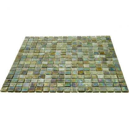 Tortilla Brown 12x12 Glossy Uniform Square Glass Mosaic Tile (20 pack, 18.69 sq ft/case)