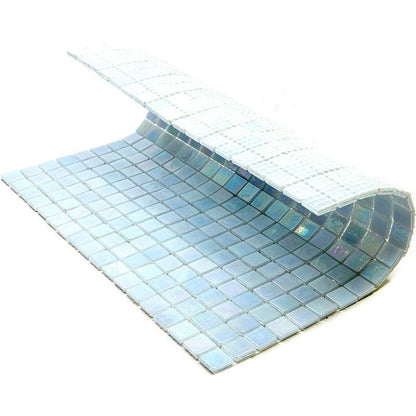 Honeydew Green 12x12 Glossy Uniform Square Glass Mosaic Tile (20 pack, 18.69 sq ft/case) - Sample