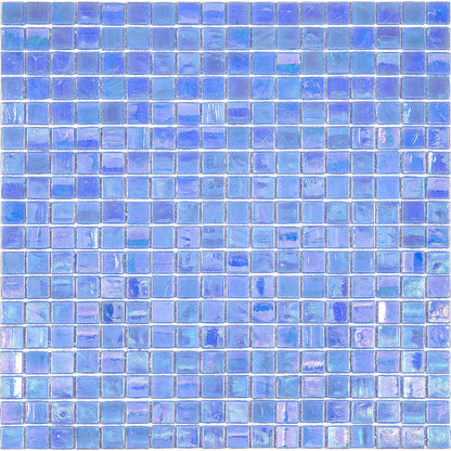 Carolina Blue 12x12 Glossy Uniform Square Glass Mosaic Tile (20 pack, 18.69 sq ft/case)