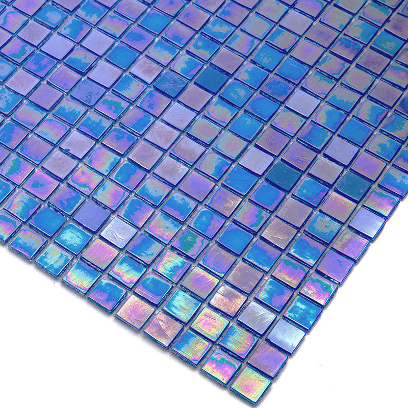 Egyptian Blue 12x12 Glossy Uniform Square Glass Mosaic Tile (20 pack, 18.69 sq ft/case)