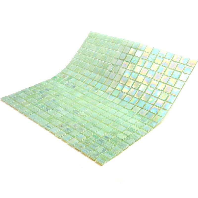 Ultramarine Green 12x12 Glossy Uniform Square Glass Mosaic Tile (20 pack, 18.69 sq ft/case)