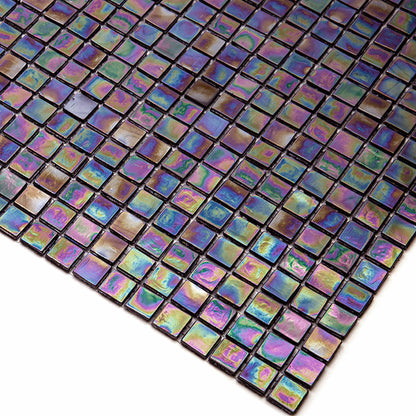 Wine Red 12x12 Glossy Uniform Square Glass Mosaic Tile (20 pack, 18.69 sq ft/case)
