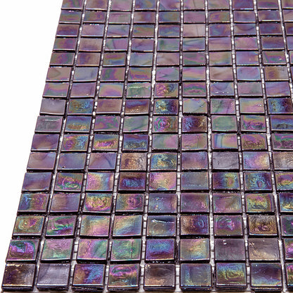 Wine Red 12x12 Glossy Uniform Square Glass Mosaic Tile (20 pack, 18.69 sq ft/case)