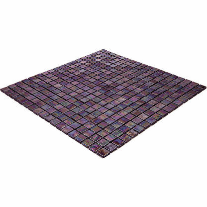 Wine Red 12x12 Glossy Uniform Square Glass Mosaic Tile (20 pack, 18.69 sq ft/case)