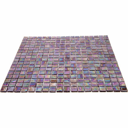 Wine Red 12x12 Glossy Uniform Square Glass Mosaic Tile (20 pack, 18.69 sq ft/case)