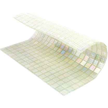 Rainbow White 12x12 Glossy Uniform Square Glass Mosaic Tile (20 pack, 18.69 sq ft/case)