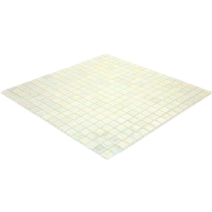 Rainbow White 12x12 Glossy Uniform Square Glass Mosaic Tile (20 pack, 18.69 sq ft/case)