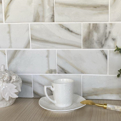 Chiffon White 12x12 Matte Brick Recycled Glass Mosaic Tile (10 pack, 9.18 sq ft/case)