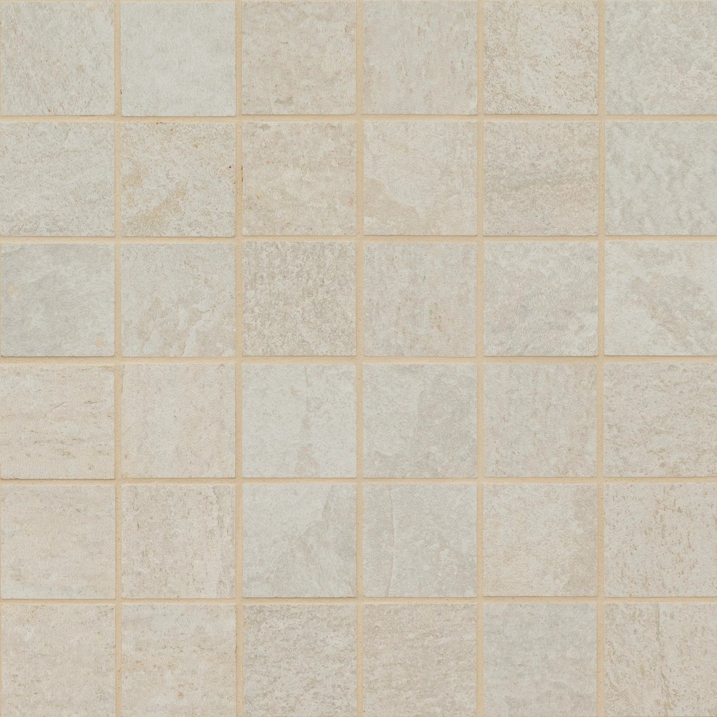 MSI Quartz White Porcelain Mosaic Wall and Floor Tile - Legions Collection