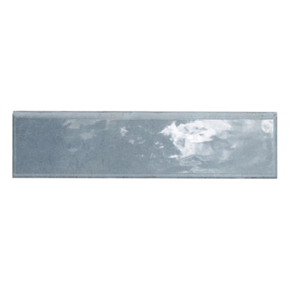 MSI Renzo Denim Ceramic Glossy Bullnose 3"x12"