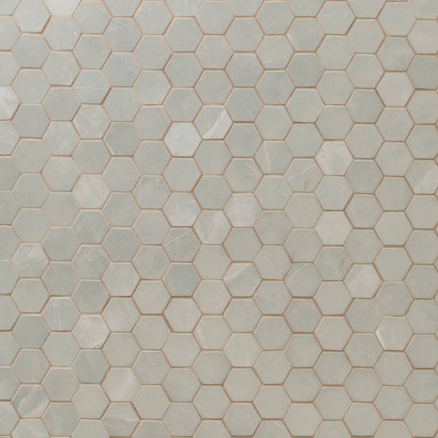 MSI Sande Grey Hexagon Matte Mosaic Porcelain Wall and Floor Tile 2"x2"