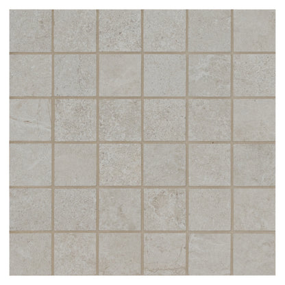 MSI Soreno Ivory Matte Porcelain Mosaic Wall and Floor Tile 2"x2"