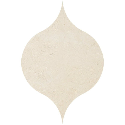 Jerusalem Light Honed Winter Leaf Limestone Waterjet Mosaics