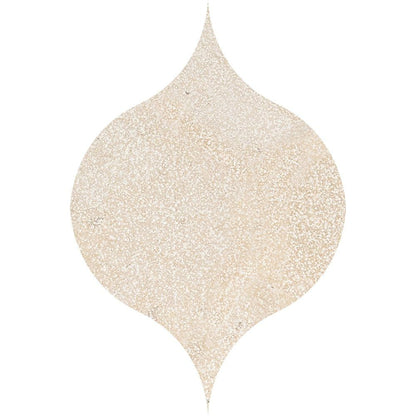 Thala Beige Fine Textured Winter Leaf Limestone Waterjet Mosaics