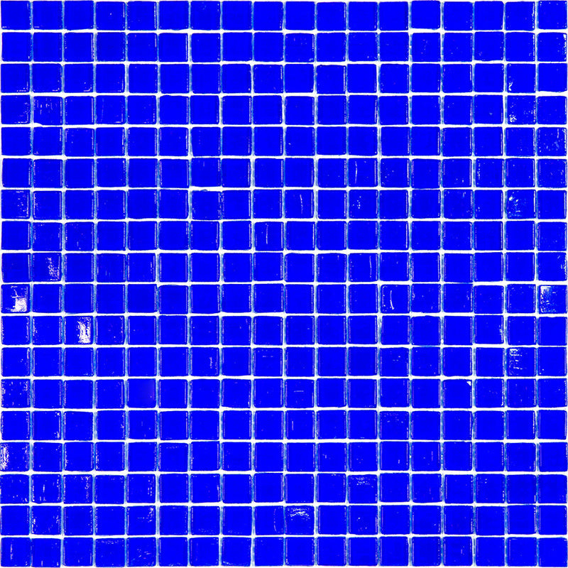 Cobalt Blue 12x12 Glossy Uniform Square Glass Mosaic Tile (20 pack, 18.69 sq ft/case)