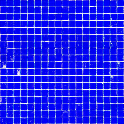 Cobalt Blue 12x12 Glossy Uniform Square Glass Mosaic Tile (20 pack, 18.69 sq ft/case) - Sample