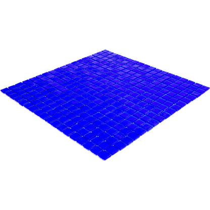 Cobalt Blue 12x12 Glossy Uniform Square Glass Mosaic Tile (20 pack, 18.69 sq ft/case)
