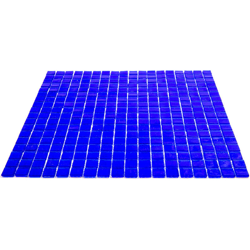 Cobalt Blue 12x12 Glossy Uniform Square Glass Mosaic Tile (20 pack, 18.69 sq ft/case)