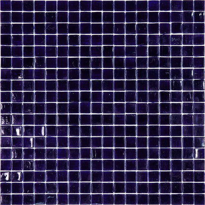 Indigo Blue 12x12 Uniform Square Glossy Glass Mosaic Tile (20 pack, 18.69 sq ft/case)