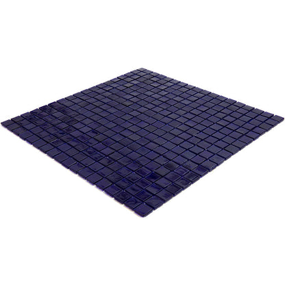 Indigo Blue 12x12 Uniform Square Glossy Glass Mosaic Tile (20 pack, 18.69 sq ft/case)