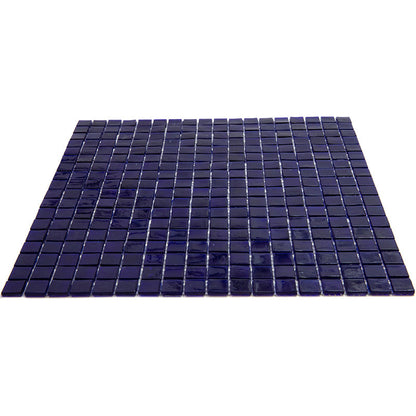 Indigo Blue 12x12 Uniform Square Glossy Glass Mosaic Tile (20 pack, 18.69 sq ft/case) - Sample