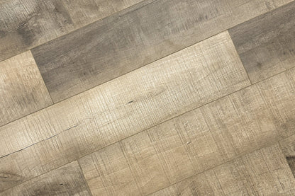 Natural Chestnut Embossed Matte 7.75"x48" Waterproof Laminate Flooring 14mm - Sum