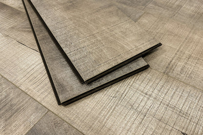 Natural Chestnut Embossed Matte 7.75"x48" Waterproof Laminate Flooring 14mm - Sum