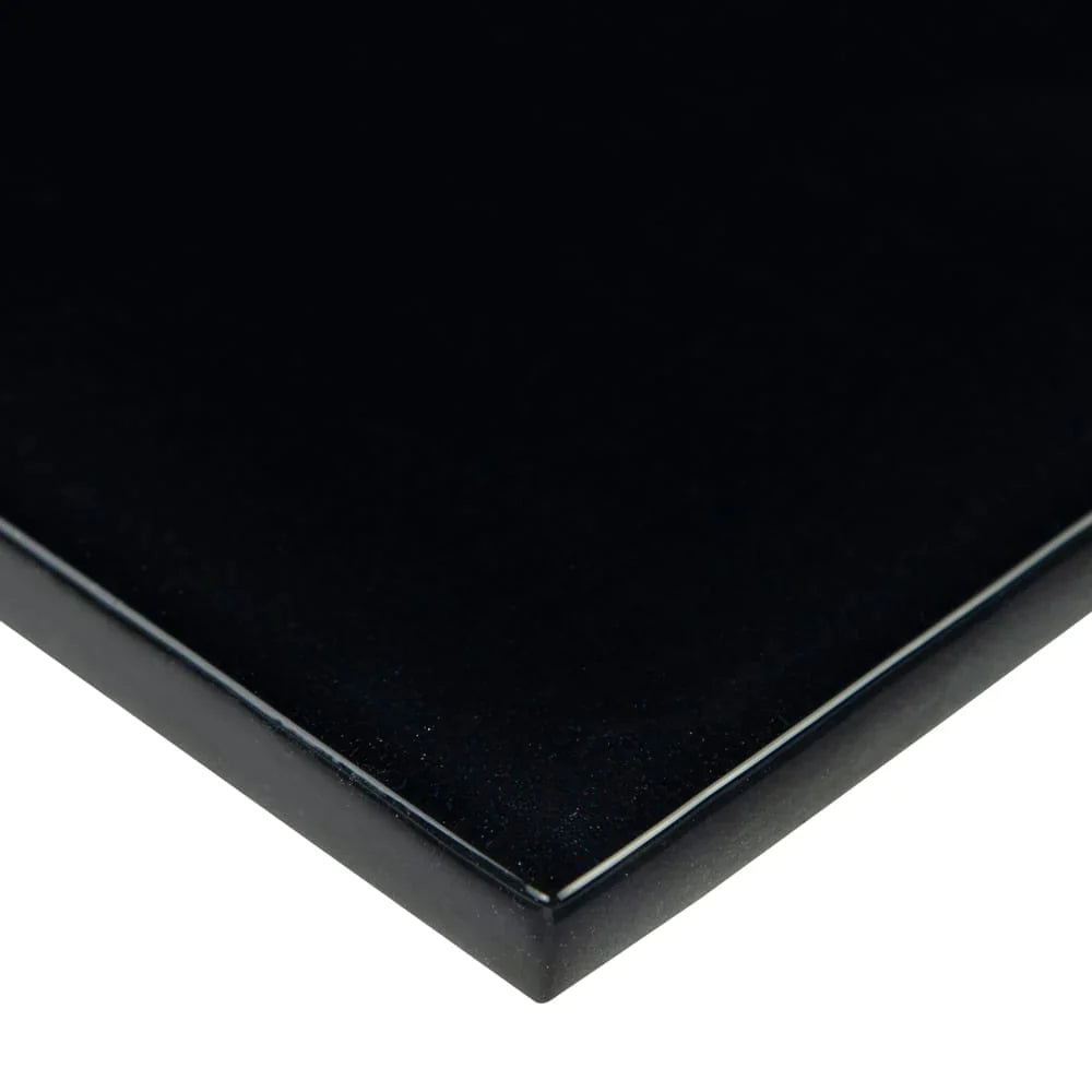 MSI Nero Marquina Glass Tile 3"x6"