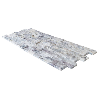New York Marble 3D Ledger Panel 6"x24" – Split-Face Wall Tile, Full Truckload