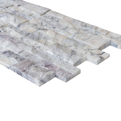 New York Marble 3D Ledger Panel 6"x24" – Split-Face Wall Tile, Full Truckload