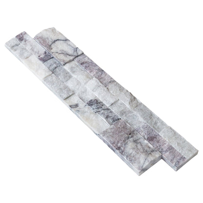 New York Marble 3D Ledger Panel 6"x24" – Split-Face Wall Tile, Full Truckload