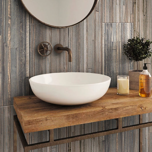 Ash Gray 12x48 Matte Field Porcelain Tile (4 pack, 15.471 sq ft/case)
