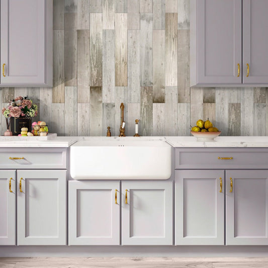 Beige 8x48 Matte Field Porcelain Tile (4 pack, 10.36 sq ft/case) - Sample