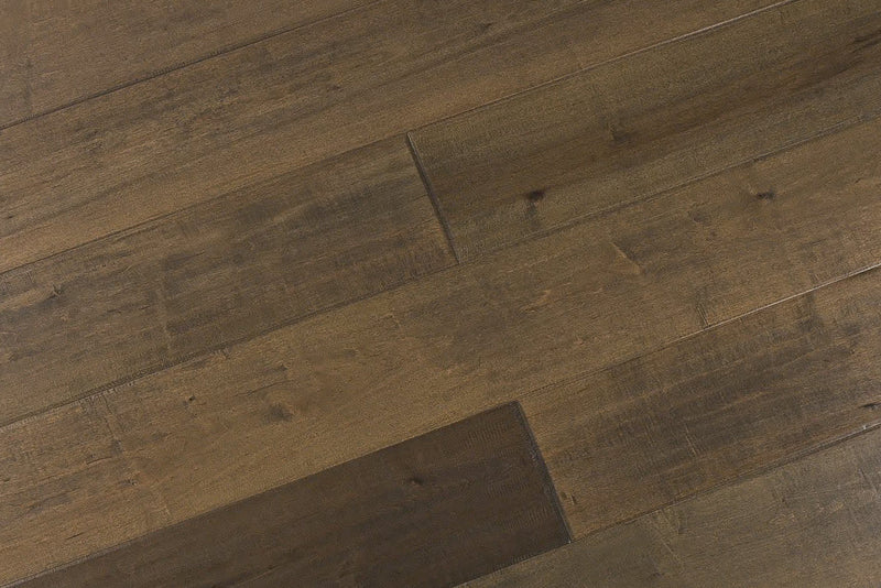 Old Batavia Handscraped Engineered Hardwood 7.5x0.5 inch Casa Borneo TRPEH-OBMCBO product angle shot from top