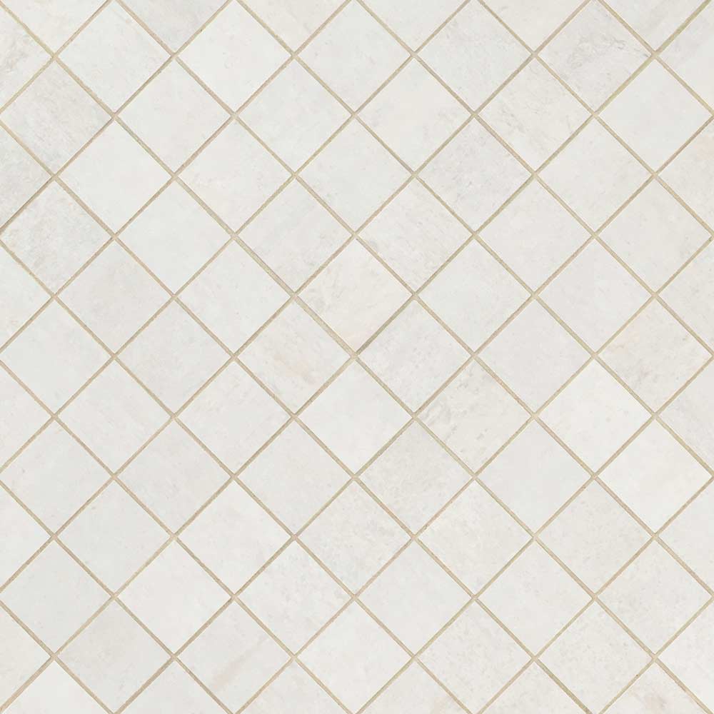 MSI Oxide Blanc Porcelain Mosaic Wall and Floor Tile - 2"x2"